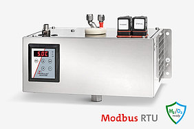 Die Baureihe TC-Standard mit Wärmetauscher -H2/-O2 wurde speziell für die Anwendung mit hochreinem Wasserstoff und Sauerstoff entwickelt.