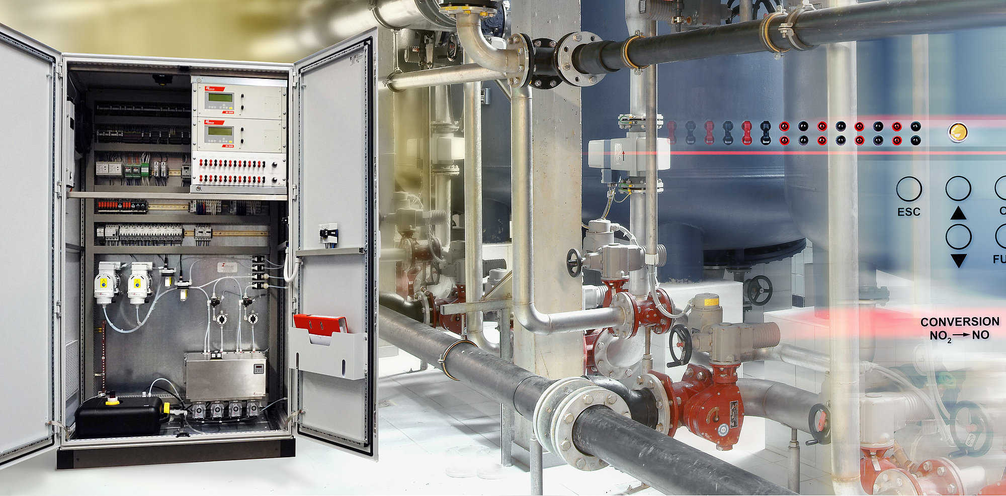 Komplettsysteme für die Gasanalyse frei konfigurierbare und für ihre Anforderungen optimierte Komplettsysteme für die Gasanalyse