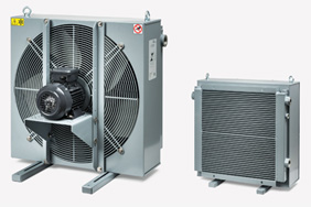 Öl-Luftkühler zur Stabilisierung der Öltemperatur in Hydraulischen Systemen