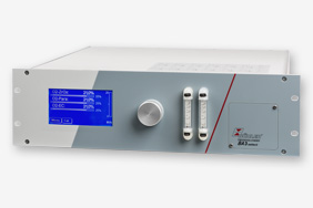 Mehrkanal Gasanalysator mit bis zu drei getrennte Gas-Wegen O2-Messung paramagnetisch, elektrochemisch oder/und ZrO2