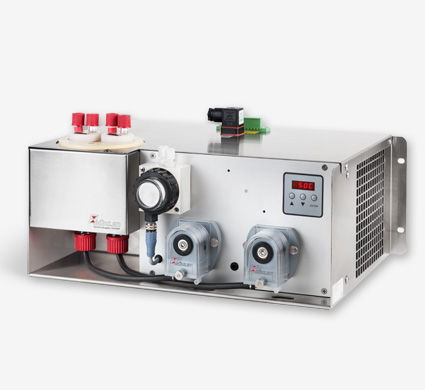 Kompressor Messgaskühler EGK 2-19+Kompressor Messgaskühler EGK 2-19+ Kompakte 19“ Kompressorkühleinheit mit Partikelfiltern zur Verwendungen in DIN EN 15267-3 automatischen Messeinrichtungen (AMS).