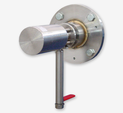 Gasentnahmesonde GAS 222.30 für rückspülbaren in-situ Filter Unbeheizte Gasentnahmesonde für Prozesse mit hohe Staubbelastung GAS 222.30