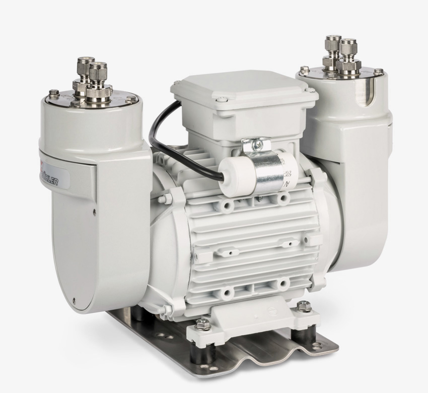 Messgaspumpe P4.83 Messgas Pumpe mit zwei getrennten Gas-Wegen und 1600 l/h Leistung